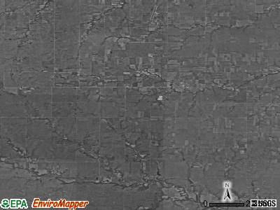 Zip code 66865 satellite photo by USGS