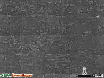 Zip code 66868 satellite photo by USGS