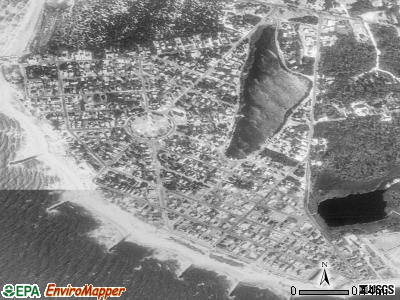 Zip code 08212 satellite photo by USGS