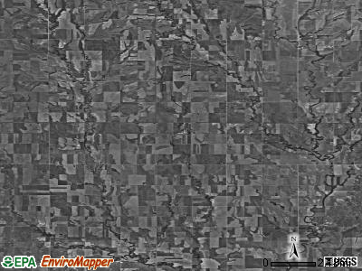 Zip code 66932 satellite photo by USGS