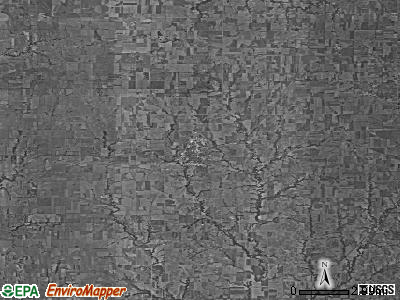 Zip code 66935 satellite photo by USGS