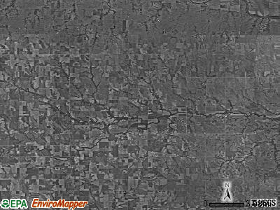 Zip code 66936 satellite photo by USGS