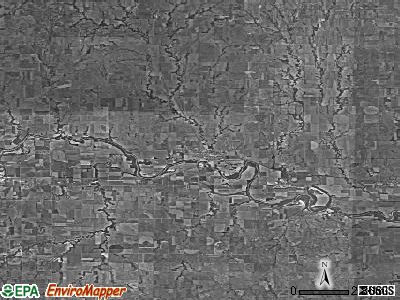 Zip code 66938 satellite photo by USGS