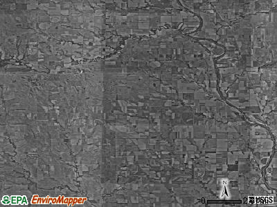 Zip code 66939 satellite photo by USGS