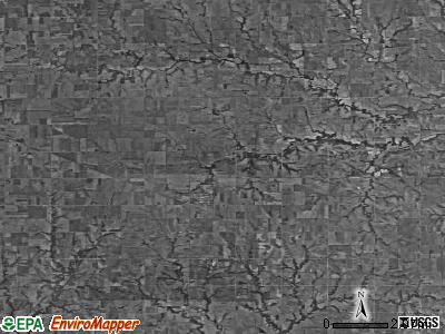 Zip code 66940 satellite photo by USGS