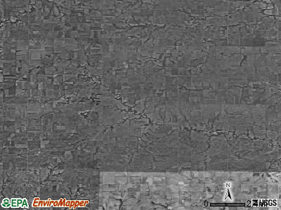 Zip code 66943 satellite photo by USGS
