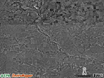 Zip code 66946 satellite photo by USGS