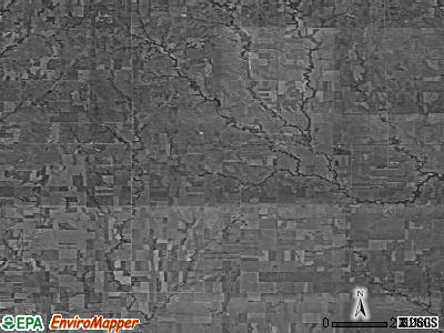 Zip code 66949 satellite photo by USGS
