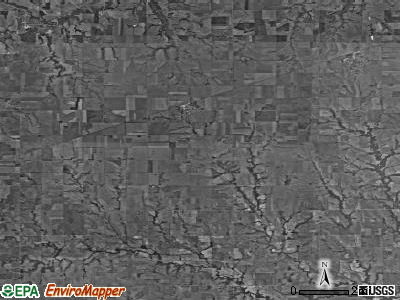 Zip code 66960 satellite photo by USGS
