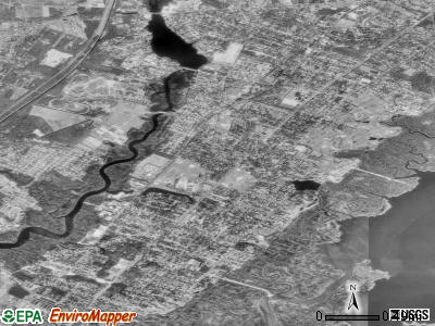 Zip code 08221 satellite photo by USGS