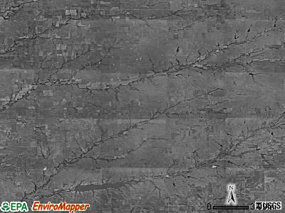 Zip code 67008 satellite photo by USGS
