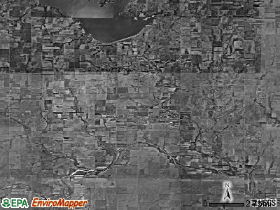 Zip code 67025 satellite photo by USGS