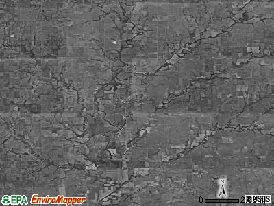Zip code 67039 satellite photo by USGS