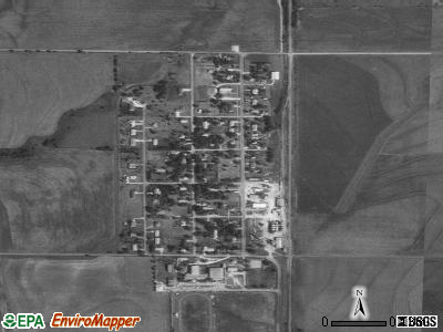 Zip code 67041 satellite photo by USGS