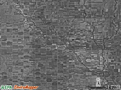 Zip code 67056 satellite photo by USGS