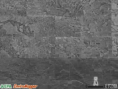 Zip code 67057 satellite photo by USGS