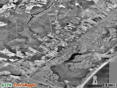 Zip code 08230 satellite photo by USGS