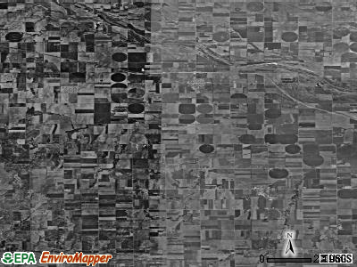 Zip code 67108 satellite photo by USGS