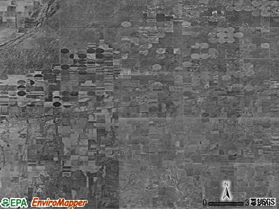 Zip code 67109 satellite photo by USGS