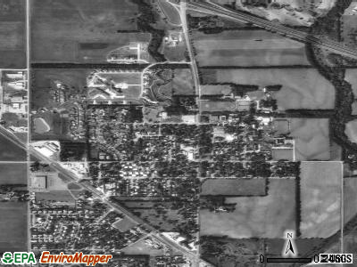 Zip code 67117 satellite photo by USGS