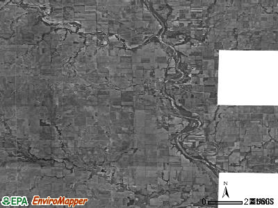 Zip code 67119 satellite photo by USGS