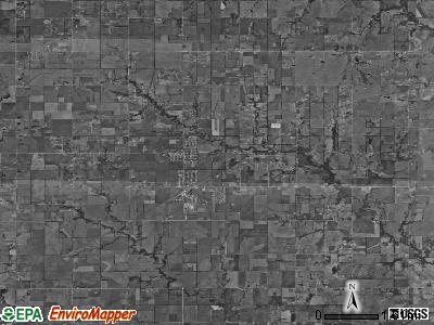 Zip code 67133 satellite photo by USGS