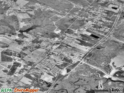 Zip code 08242 satellite photo by USGS