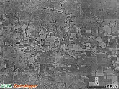 Zip code 67138 satellite photo by USGS