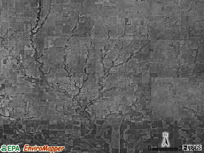 Zip code 67140 satellite photo by USGS