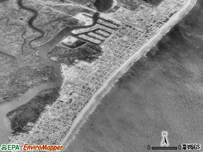 Zip code 08243 satellite photo by USGS