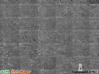 Zip code 67155 satellite photo by USGS