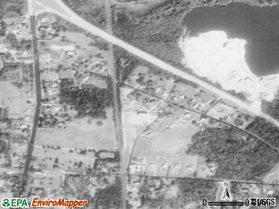 Zip code 08245 satellite photo by USGS