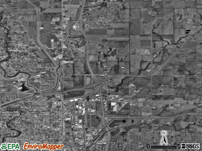 Zip code 67219 satellite photo by USGS