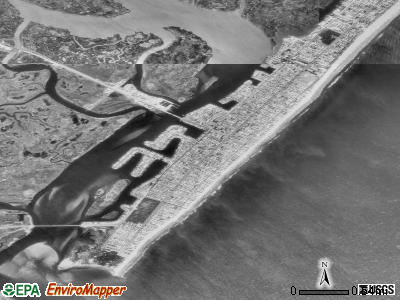Zip code 08247 satellite photo by USGS