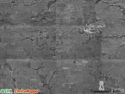 Zip code 67353 satellite photo by USGS