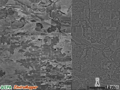 Zip code 67355 satellite photo by USGS