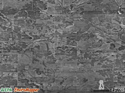 Zip code 67360 satellite photo by USGS