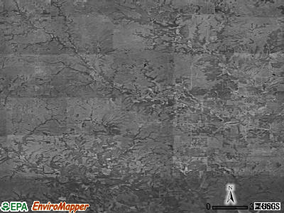 Zip code 67361 satellite photo by USGS