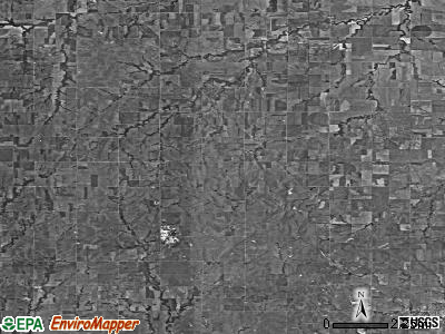 Zip code 67417 satellite photo by USGS