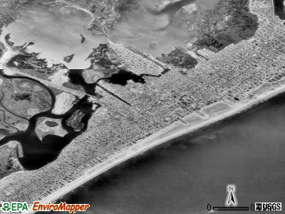 Zip code 08260 satellite photo by USGS