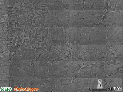 Zip code 67439 satellite photo by USGS