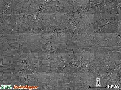 Zip code 67444 satellite photo by USGS