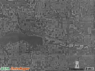 Zip code 67446 satellite photo by USGS