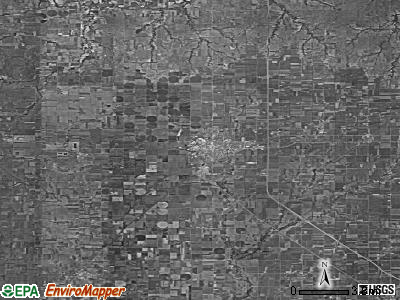 Zip code 67460 satellite photo by USGS
