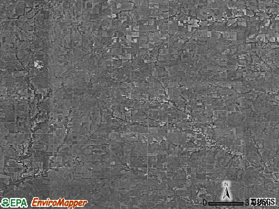 Zip code 67466 satellite photo by USGS