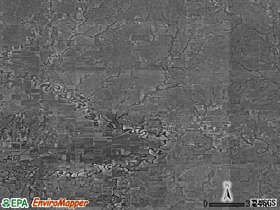 Zip code 67480 satellite photo by USGS