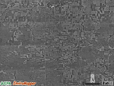 Zip code 67485 satellite photo by USGS