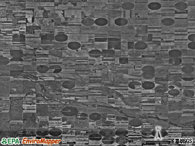 Zip code 67512 satellite photo by USGS