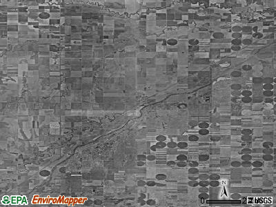 Zip code 67529 satellite photo by USGS