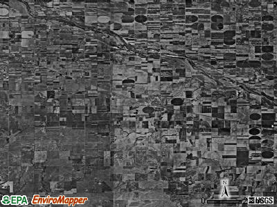 Zip code 67543 satellite photo by USGS